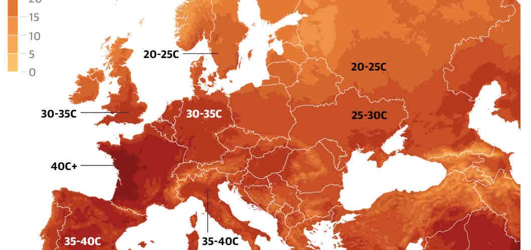 Ondate di calore, The Guardian img
